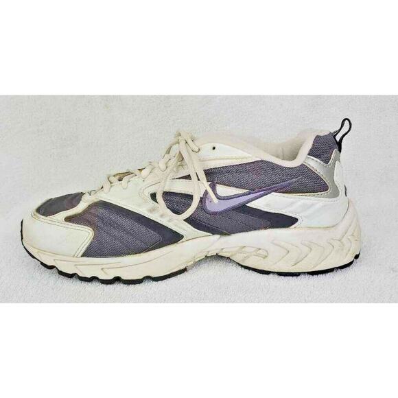 Nike Womens Running Shoes White 603137-051 Low Top Lace Up Athletic Sneakers 9.5 - Picture 1 of 12